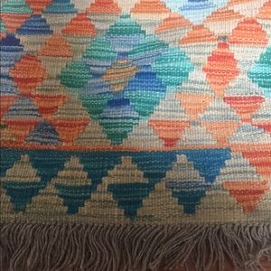 Brand new hand made Afghan rug, Glim, size 60X81